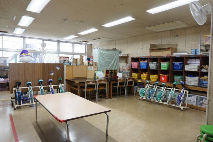 調布ヶ丘児童館内にある工作室