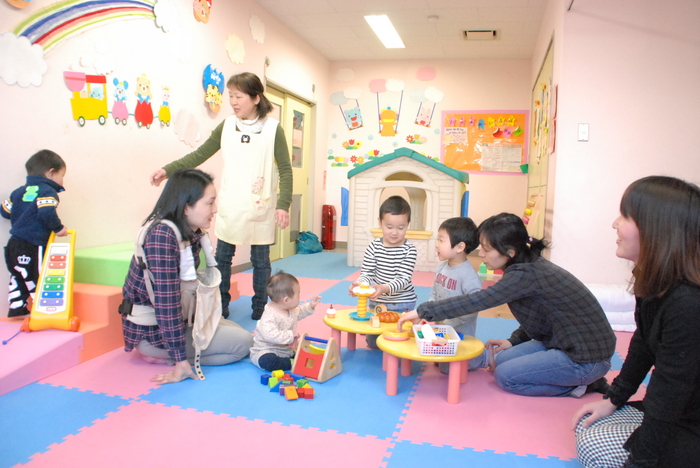 佐須児童館にだけある子育てひろば専用の部屋, 乳幼児専用室