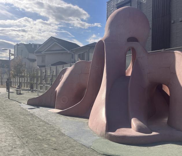 （仮称）鉄道敷地公園（相模原線）（通称タコ公園）画像"