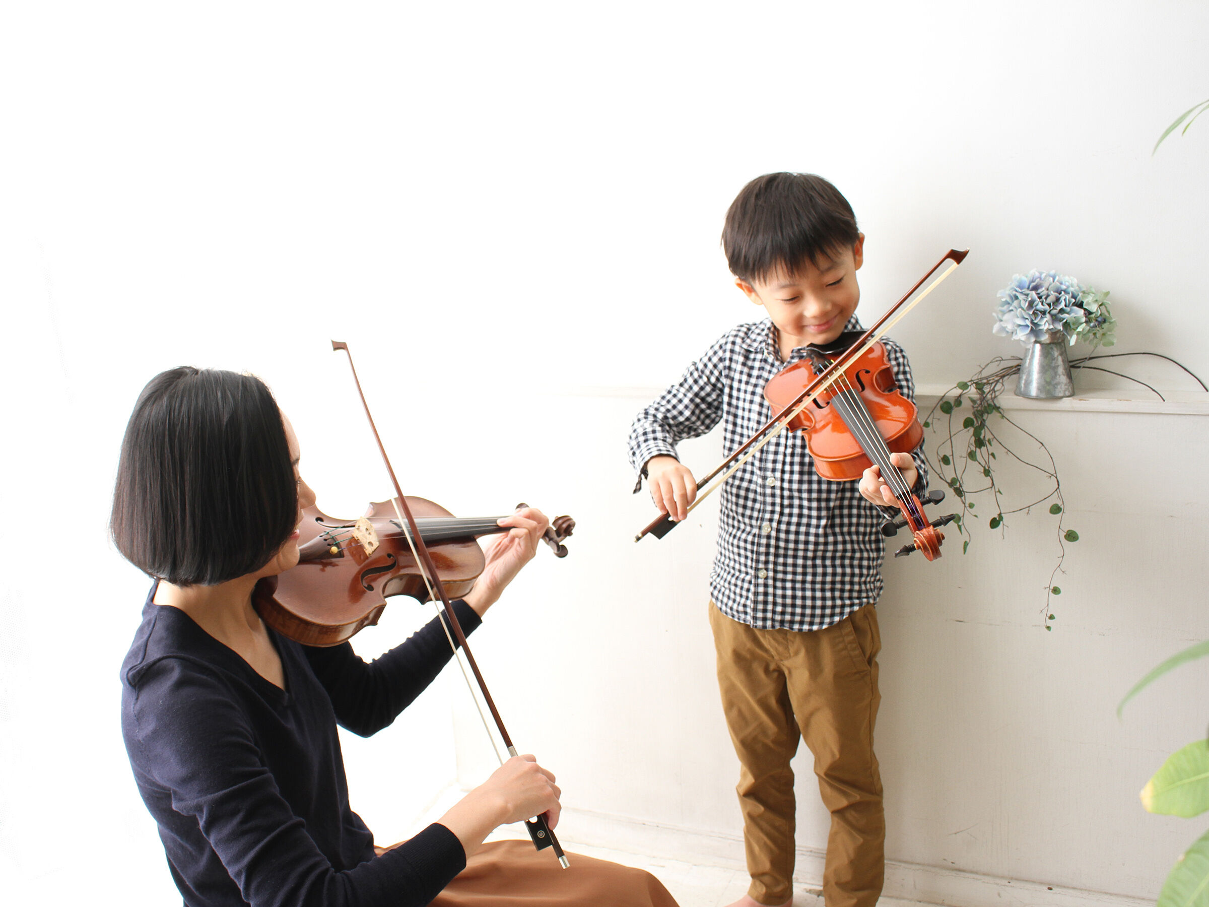 バイオリン＆リトミックの無料オンライン体験画像