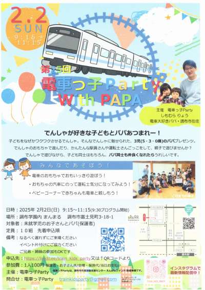 第25回　電車っ子Party With PAPA