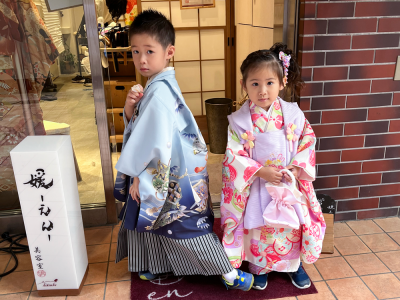 七五三の着付け・ヘアメイク 予約受付中！ の画像