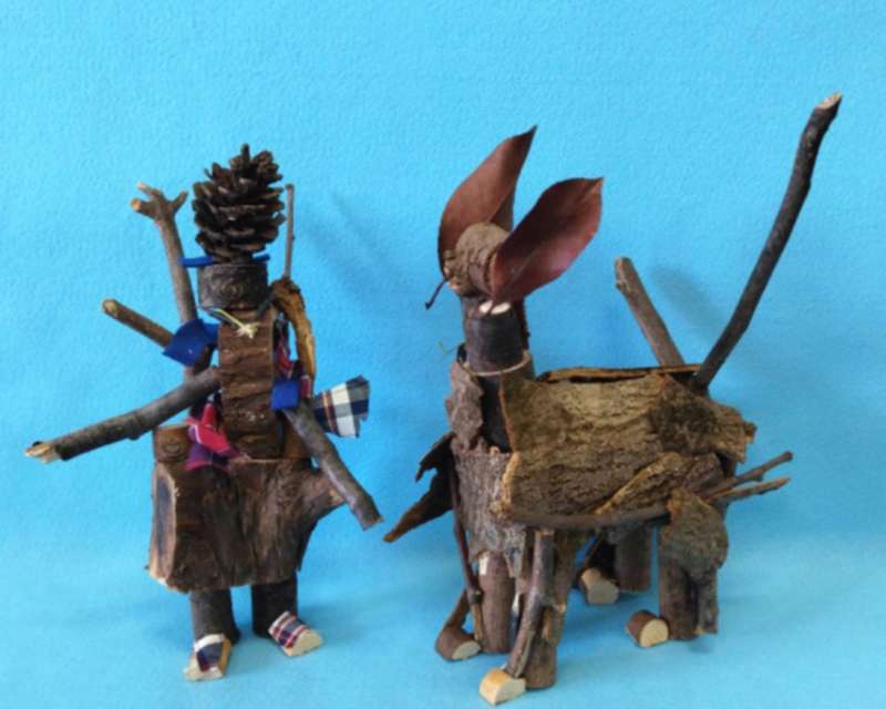 【ワークショップ】街の木でモンスターを作ろう画像