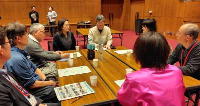 ふれあいトークの様子