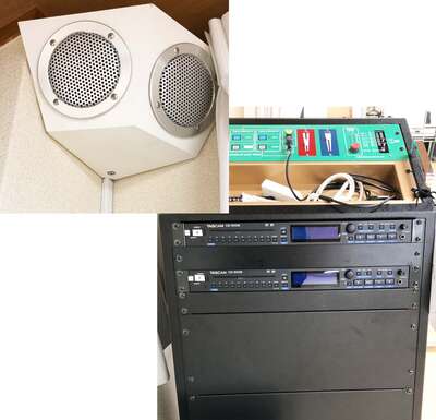 ダンススタジオなどに対応する音響設備をご用意しています(スタジオ)