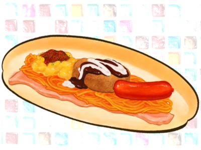 お子様ランチ・コッペパン