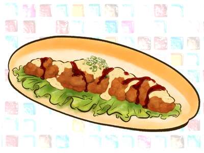 チキンのコッペパン