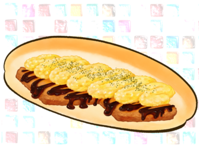 揚げ物のコッペパン