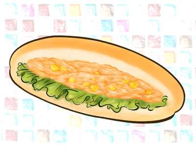 ツナコーン・コッペパン