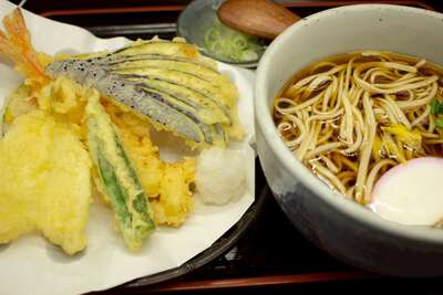 天かけそば