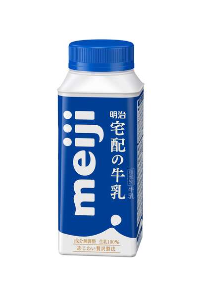 明治宅配の牛乳 180ml