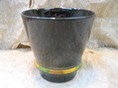 有田焼 至高の焼酎グラス　匠の蔵「ハッピーリング（黒）」