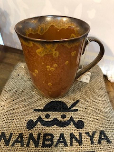 有田焼　真右ｴ門窯　金華紋　マグカップ‐新‐　桐箱付