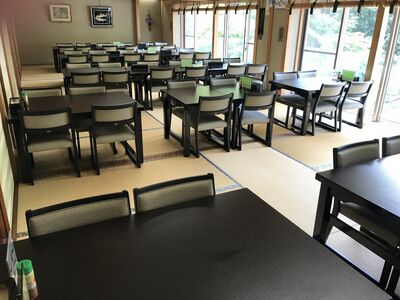 ２階がイス席になりました