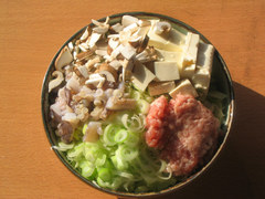 マーボー豆腐もんじゃ